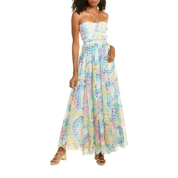 Rococo Sand Okimi Halter Maxi Dress - Picture 2 of 10